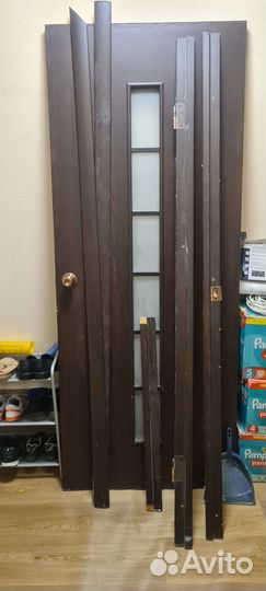 Дверь межкомнатная 800 с коробкой бу