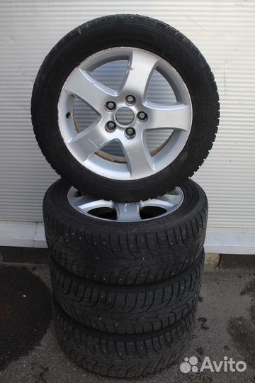 Диски Toyota + Hankook Winter I*Pike RS 215/55/16