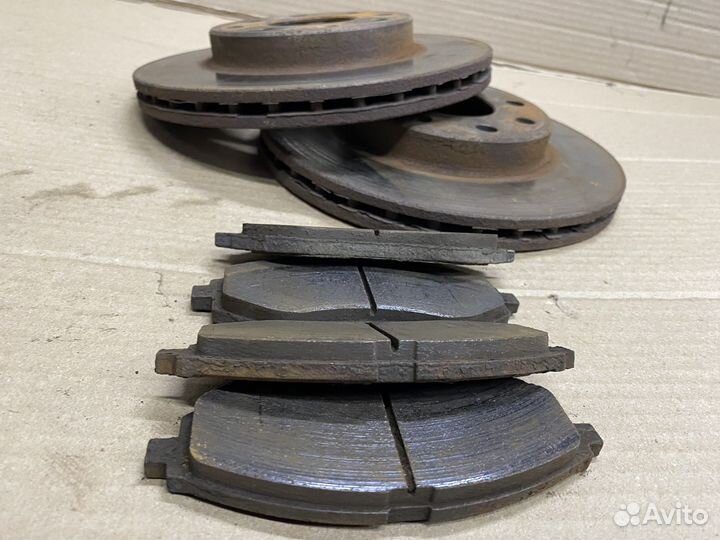 Диски тормозные передние Chevrolet Aveo T250