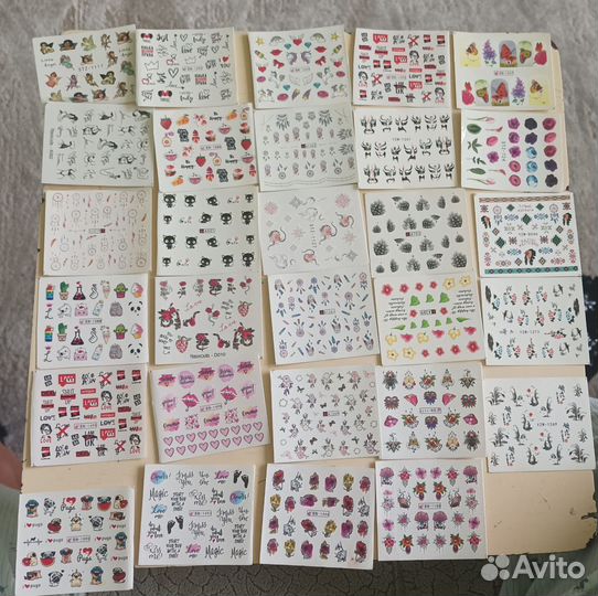 Наклейки для ногтей