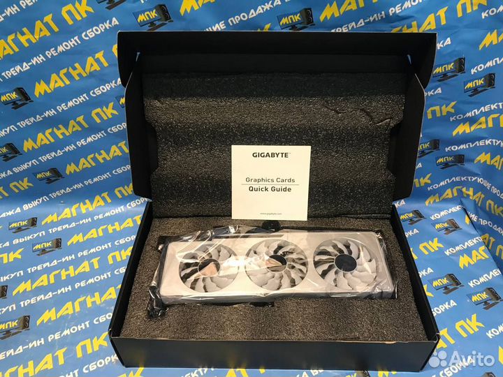 Видеокарта Gigabyte RTX3080 Vision White