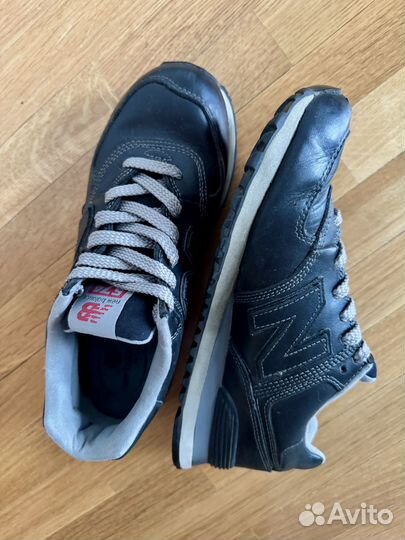 Кроссовки New Balance 574 кожаные