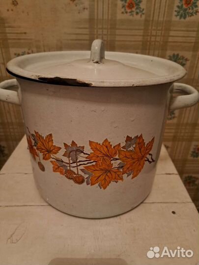 Эмалированная посуда бу