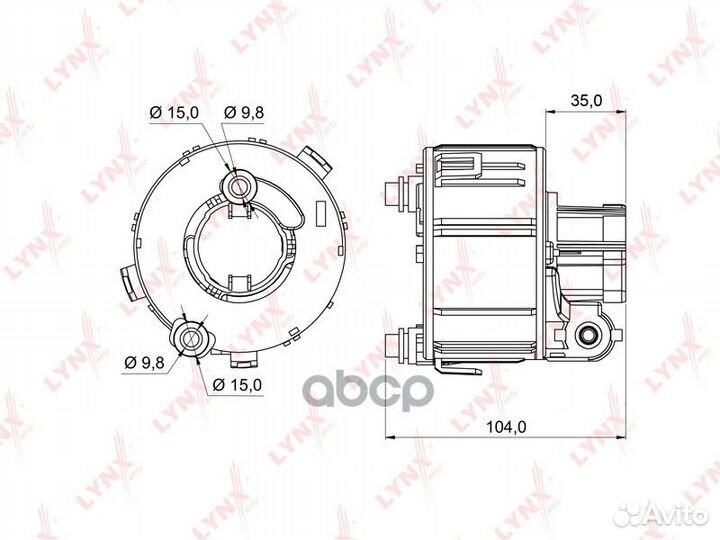 LF-993M фильтр топливный Hyundai Solaris 1.4-1