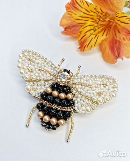 Брошь Пчелка