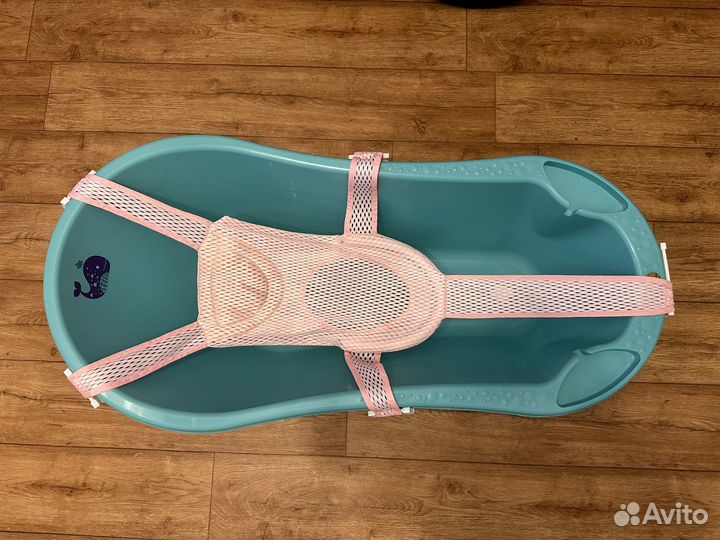 Детская ванночка с гамаком