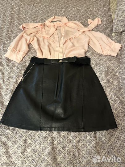 Юбка zara и блузка sabrina scala s