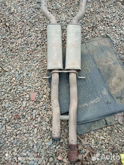 Труба выхлопная Audi A6 С6 (2004—2008)