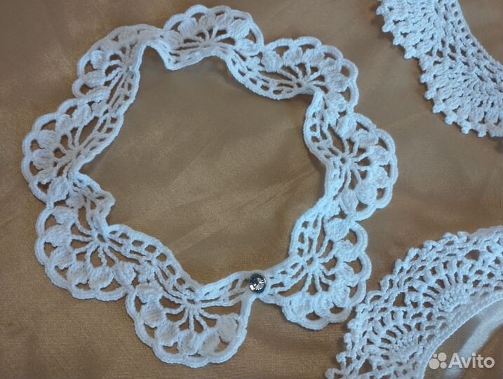 Воротник вязаный