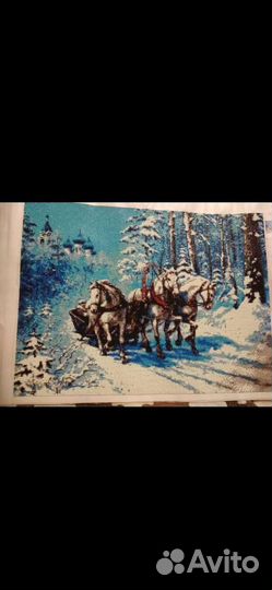 Картина алмазная вышивка 60/45