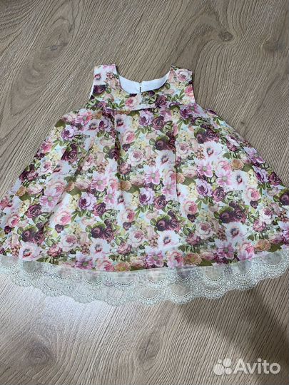 Платье для девочки 74 80