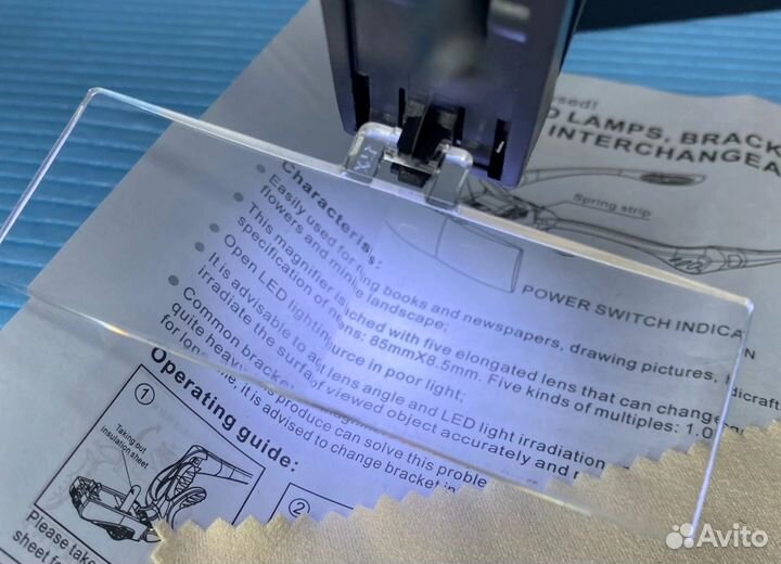 Бинокулярные очки Очки-лупа с Led подсветкой