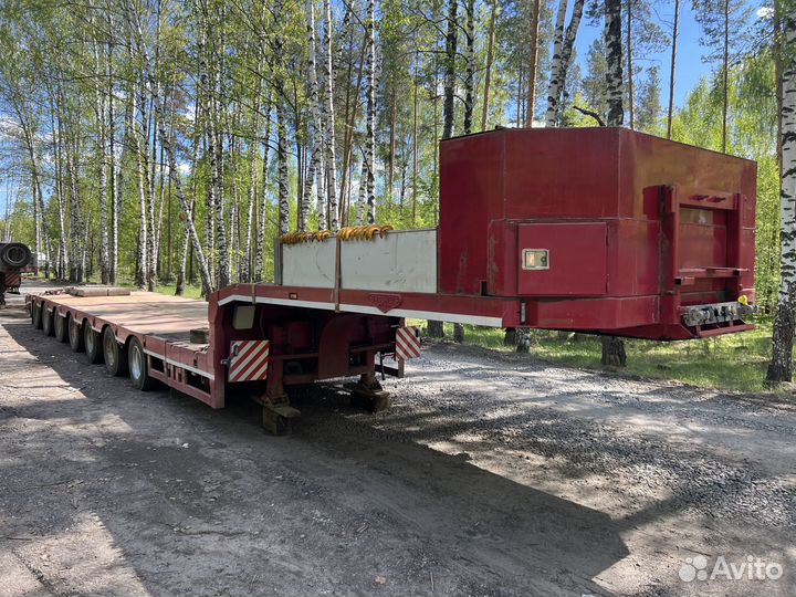 Полуприцеп трал (тяжеловоз) Broshuis 4 AOU-16-40, 2013