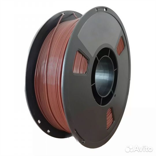 Petg пластик Wan plast коричневый 1.75мм 1 кг