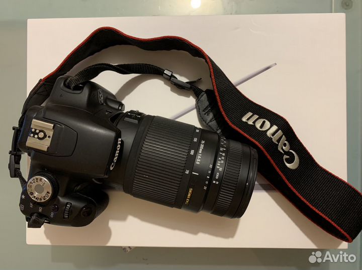 Зеркальный фотоаппарат canon 500d