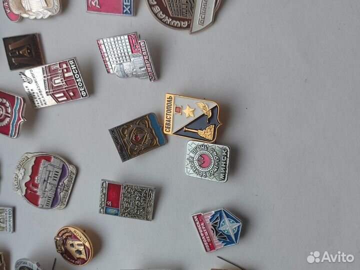 Значки города СССР
