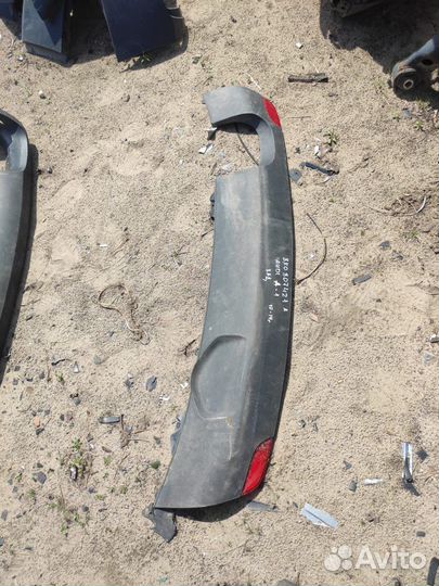 Юбка заднего бампера Audi A1