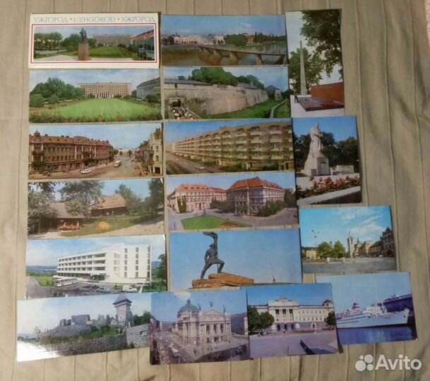 Книги, буклеты, открытки: города СССР