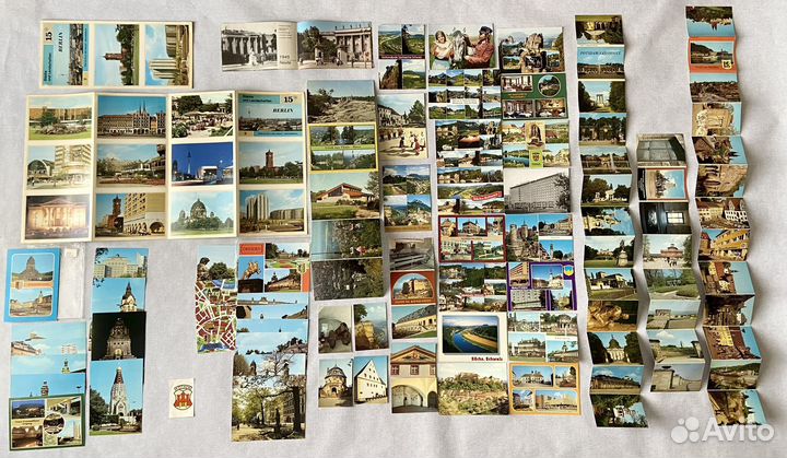 Фотокарточки открытки ГДР СССР