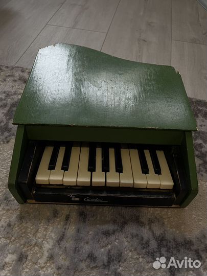 Механическое детское пианино Соловей