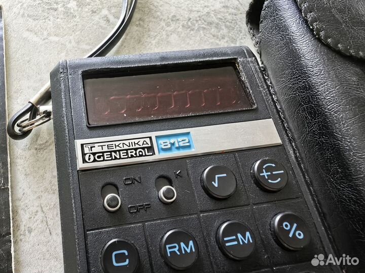 Калькулятор японский teknika general Model EDC-812