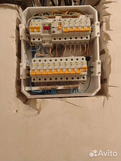 Услуги электрика, электромонтаж