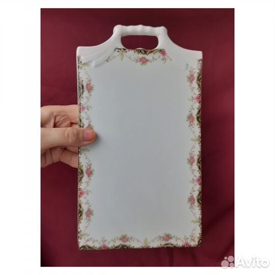 Сырная доска з-да Братья Корниловы. Фарфор