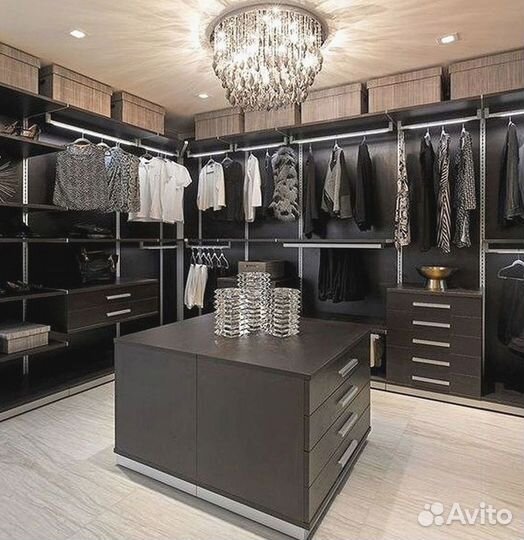 Гардеробная loft