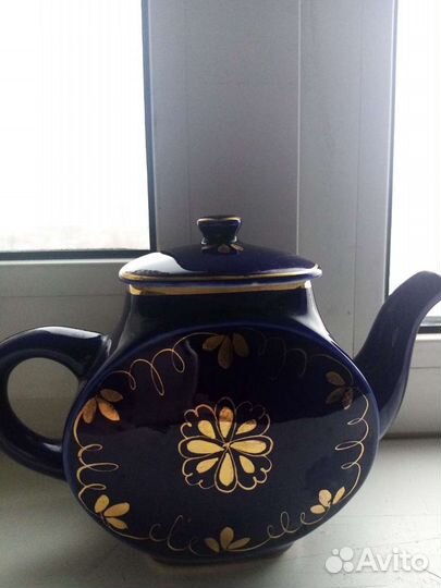Заварочный чайник гжель СССР