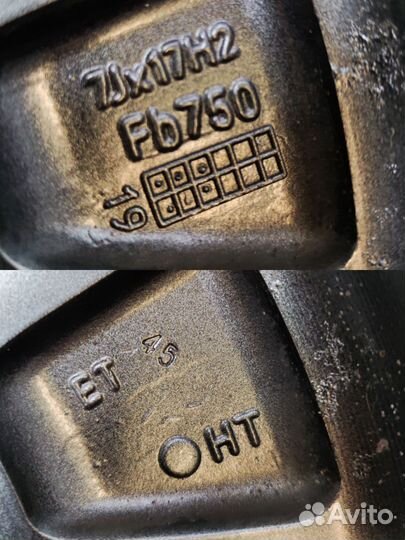 R17 Nokian Tyres Nordman 7 215/55, PCD 5x112 DIA 57.1