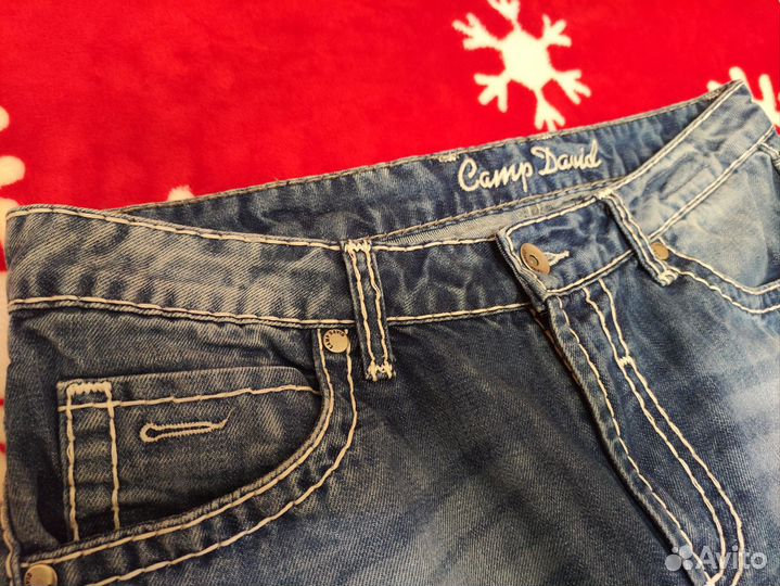 Широкие джинсы Camp David y2k sk8