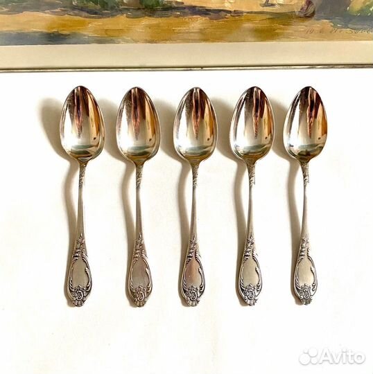 Ложки столовые времён СССР. Мельхиор