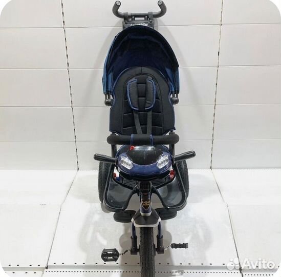 Велосипед коляска с ручкой