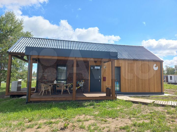 Коттедж 57,2 м² на участке 6,2 сот.