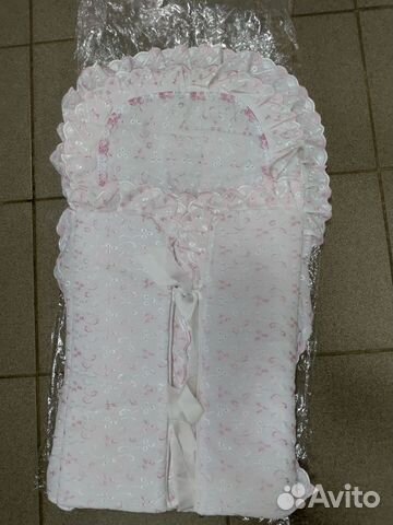 Конверт на выписку для девочки новый