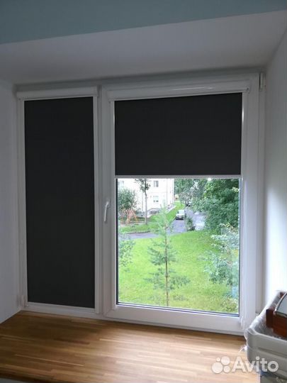 Рулонные кассетные шторы