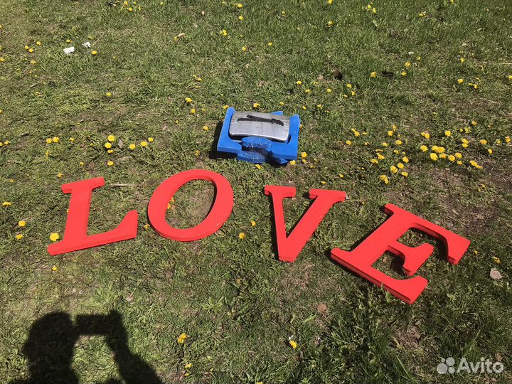 Для фотосесии буквы