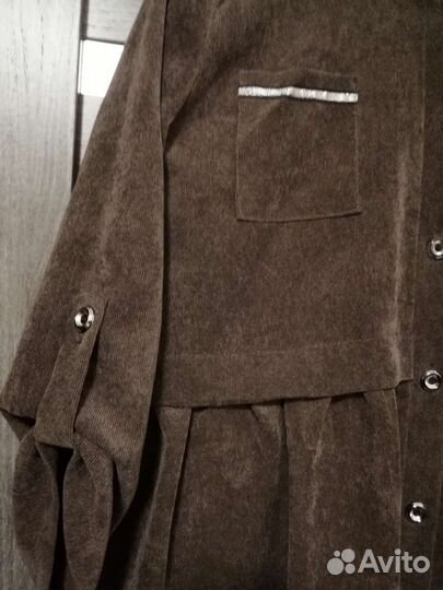 Платье из микровельвета размер 48-50