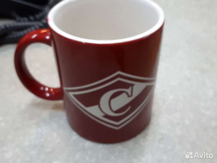 Чашка с эмблемой спартака