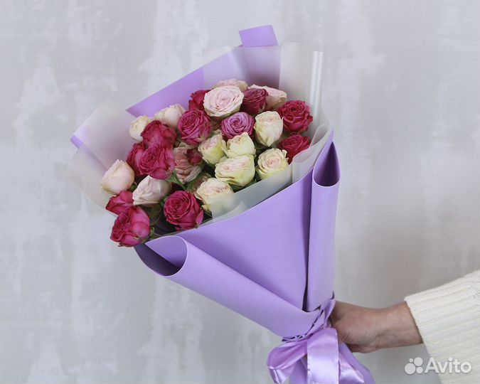 Букет цветов Шепот сердца