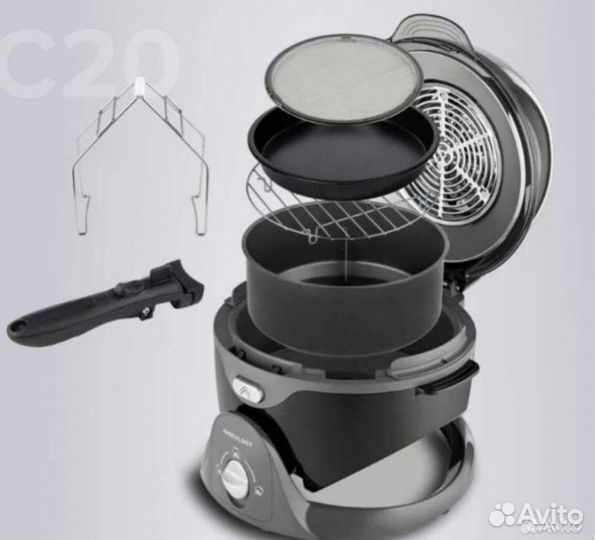 Мультипечь новая с поворотной чашей 6л