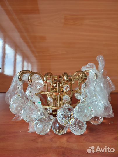 Бра хрустальные шары с хранения