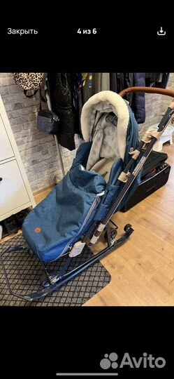 Санки коляска ника