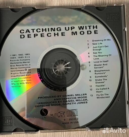 Диск Catching Up With Depeche Mode (Sire USA)