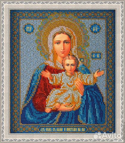 Богородица Леушинская Арт. Кроше В-156