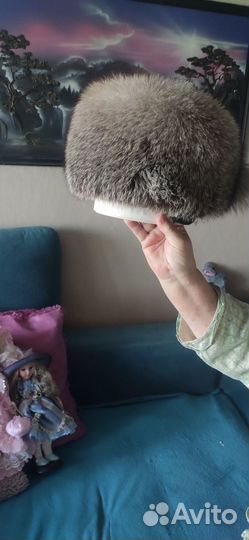 Шапка из лисы