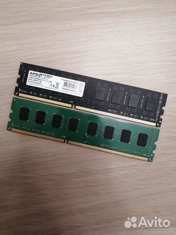 Dimm DDR3 8Gb + 2 Gb (10Gb) Оперативная память