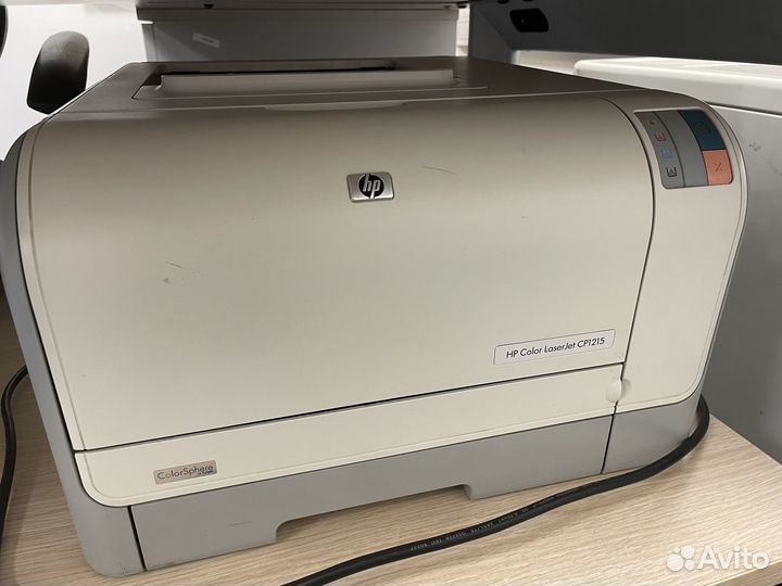 Б/У цв. лазер. принтер hp color laserjet cp1215