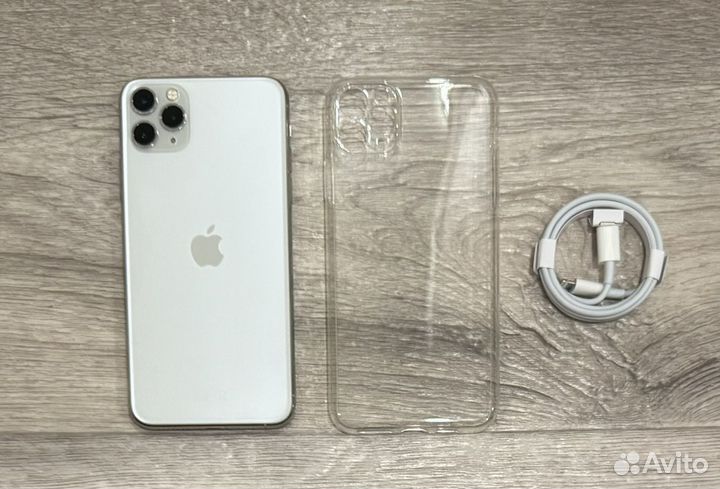 iPhone 11 Pro Max, Silver, 256GB (Ростест, SIM)