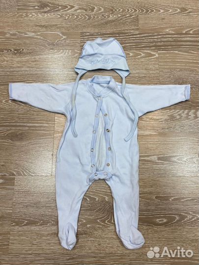 Комплект на выписку для мальчика